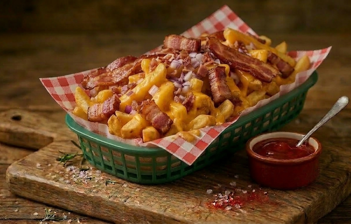 Papas con Tocino